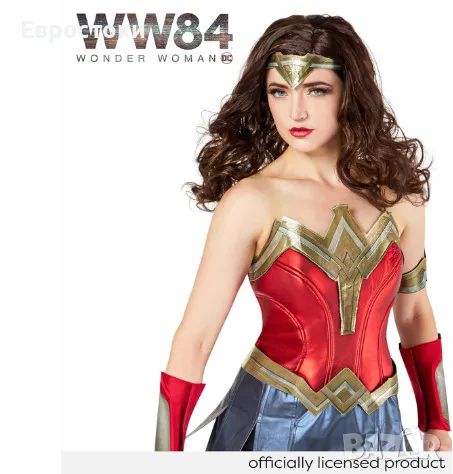 Rubie's рокля DC Comics Wonder Woman, дамски костюм Wonder Woman – рокля БЕЗ аксесоари, размер М, снимка 2 - Костюми - 47767182