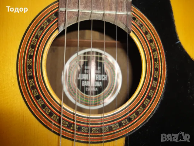 Класическа испанска 12 струнна китара Juan Estruch, снимка 5 - Китари - 48417975