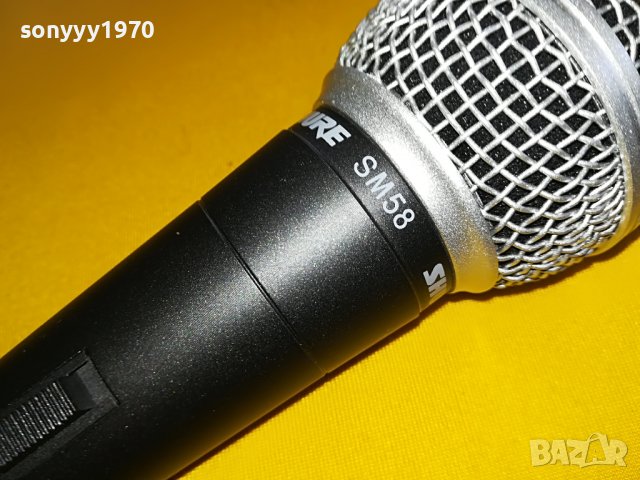 SHURE SM58 PROFI MIC 1505221804, снимка 2 - Микрофони - 36768606