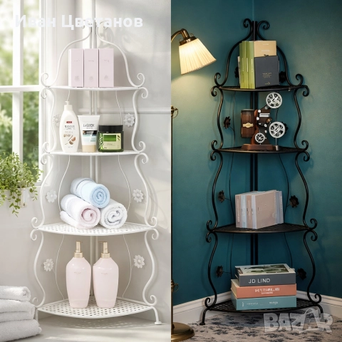 Елегантен ъглов рафт – стилно решение за максимално използване на пространството, снимка 2 - Декорация за дома - 52958474