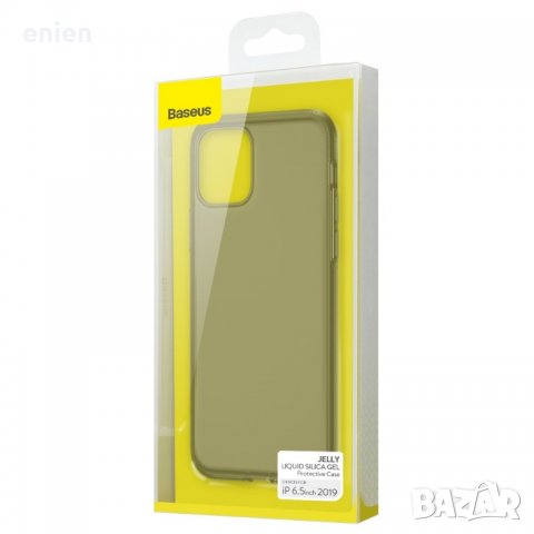 Baseus Jelly Case противоударен матов кейс за iPhone 11 PRO, снимка 5 - Калъфи, кейсове - 27479428