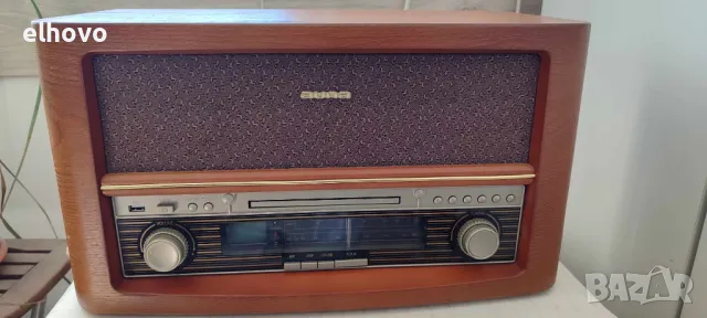 Ретро стерео система AUNA, снимка 4 - Аудиосистеми - 47631020