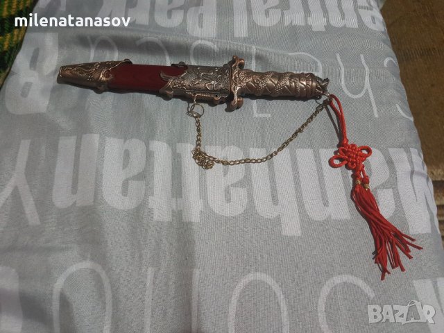 Запазен курсантски нож .КИНЖАЛ оригинална., снимка 2 - Ножове - 28684550