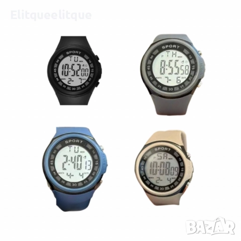 Спортен дигитален часовник, снимка 5 - Дамски - 52183486