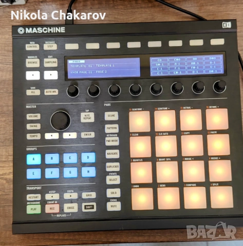 Native Instruments Maschine Mk2, снимка 3 - Друга електроника - 53359123