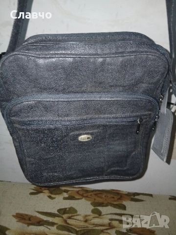 Мъжка кожена чанта за през рамо нова, снимка 9 - Чанти - 52083228