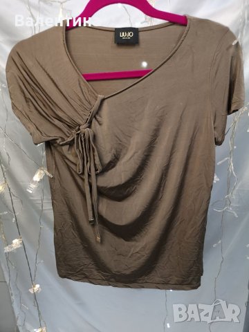 Liu Jo дамска блуза с къс ръкав, 42, снимка 1 - Тениски - 38845366