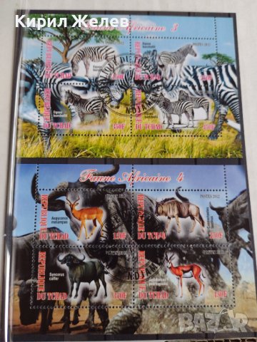 Пощенски марки  чиста комплектна серия ЖИВОТНИ поща Република Чад за колекция 29538, снимка 1 - Филателия - 37780459