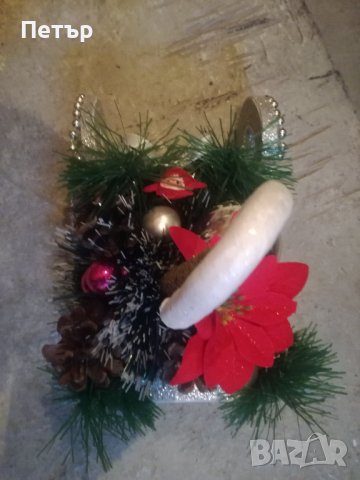 Продавам Коледна украса-шейна с декорация, снимка 3 - Декорация за дома - 44036320
