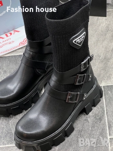 Prada дамски боти, снимка 4 - Дамски боти - 51815601