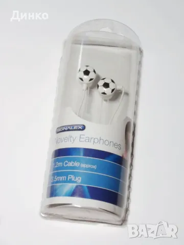 Слушалки тапи футболни топки