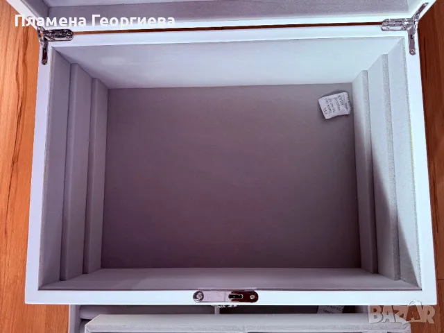 Луксозна Оригинална Кутия за Бижута с Капака Бяла, снимка 4 - Други - 48213558