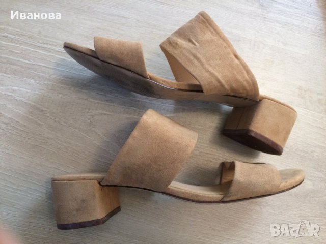 Бежови чехли Esprit., снимка 2 - Дамски елегантни обувки - 37202131