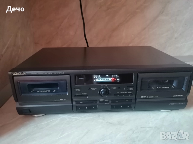 Касетен дек Technics tr373 mark2 , снимка 3 - Декове - 52872008