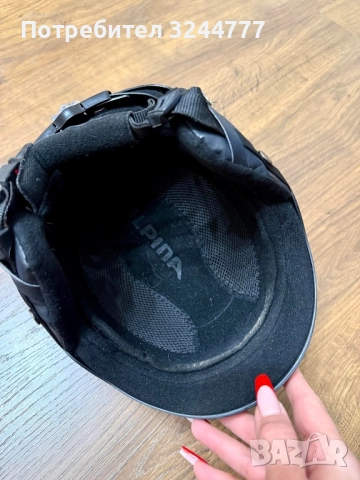 Дамска каска Alpina за зимни спортове , снимка 4 - Спортни екипи - 52699761