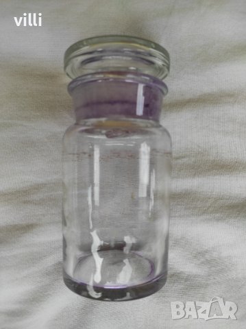 Стъкен съд за съхранение - буркан с шлифова тапа 6 бр., снимка 7 - Други ценни предмети - 37033957