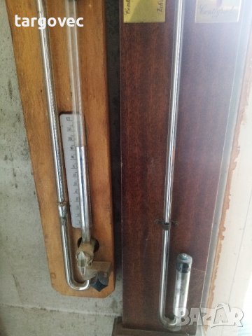 Барометър живачен два броя, снимка 2 - Антикварни и старинни предмети - 36683367
