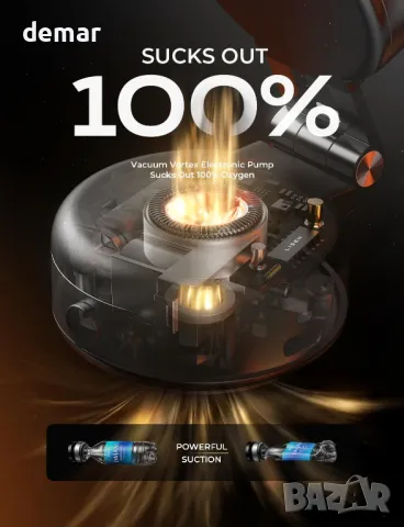 LISEN Електрическа стойка за телефон с вендуза, за MagSafe iPhone 16/15/14/13/12, черна, снимка 3 - Аксесоари за Apple - 49586281