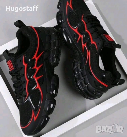 Нови леки професионални маратонки с дебела подметка дишащи спортни 45/46, снимка 6 - Маратонки - 53029720