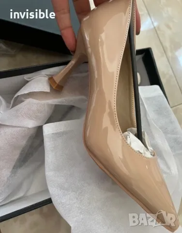Обувки на ток- стилето, снимка 2 - Дамски елегантни обувки - 49147245