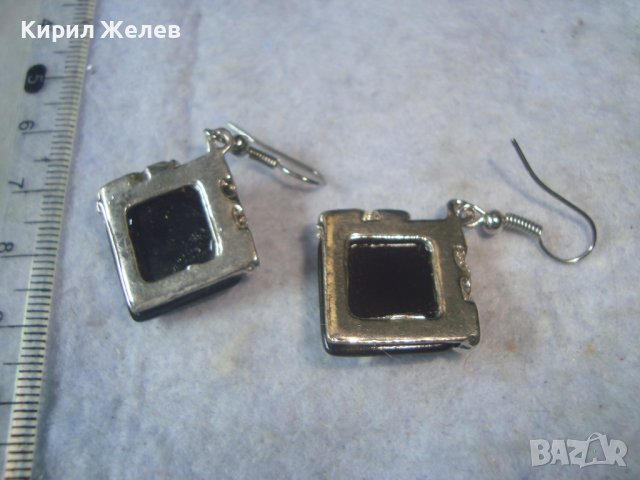 КРАСИВИ ПОСРЕБРЕНИ ВИНТИДЖ ОБЕЦИ 29420, снимка 2 - Обеци - 37745143