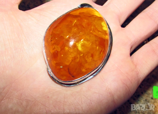 Кехлибарена бижутерия, снимка 8 - Обеци - 53297532