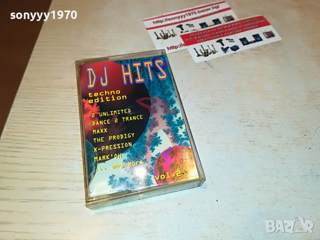 DJ HITS VOL.2 КАСЕТА 2308222032, снимка 3 - Аудио касети - 37781779