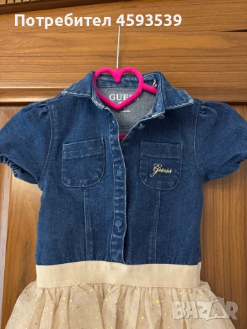 Детска рокля Guess, снимка 2 - Детски рокли и поли - 52377878