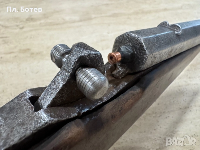 Рядък капсулен пистолет, пищов, револвер, снимка 3 - Антикварни и старинни предмети - 52042090