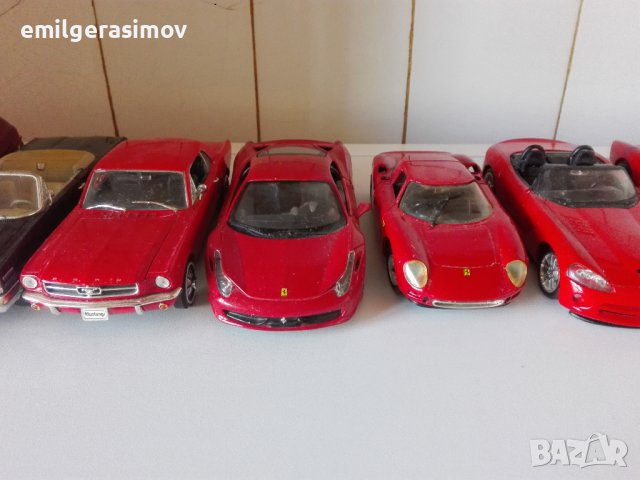 Метални колички , мащаб 1:24., снимка 3 - Колекции - 35699603