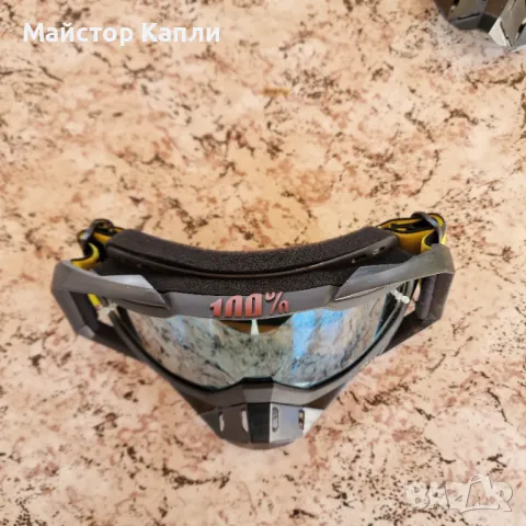 Мотокрос ендуро очила goggles гугълс за каска 100% процента gogles, снимка 2 - Аксесоари и консумативи - 47679833