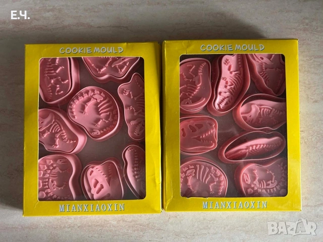Силиконови 3Д форми за бисквити