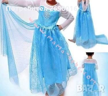 Рокля Елза от Замръзналото кралство, снимка 3 - Детски рокли и поли - 28645232
