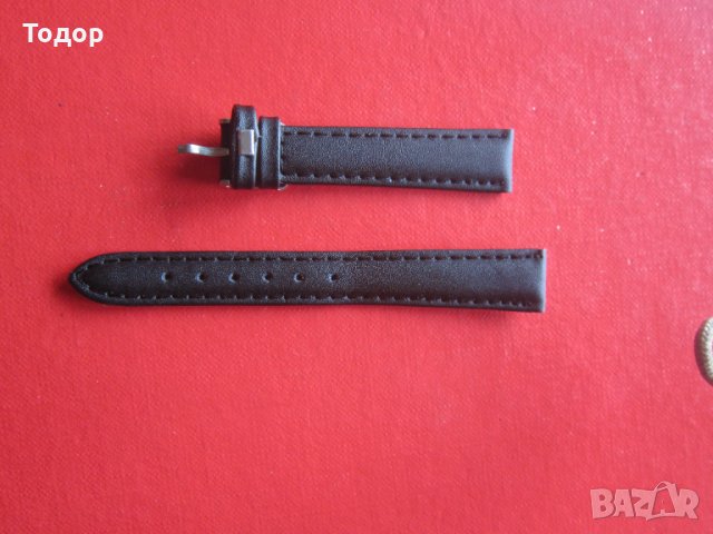 Дамска  кожена каишка за часовник, снимка 4 - Каишки за часовници - 33110724