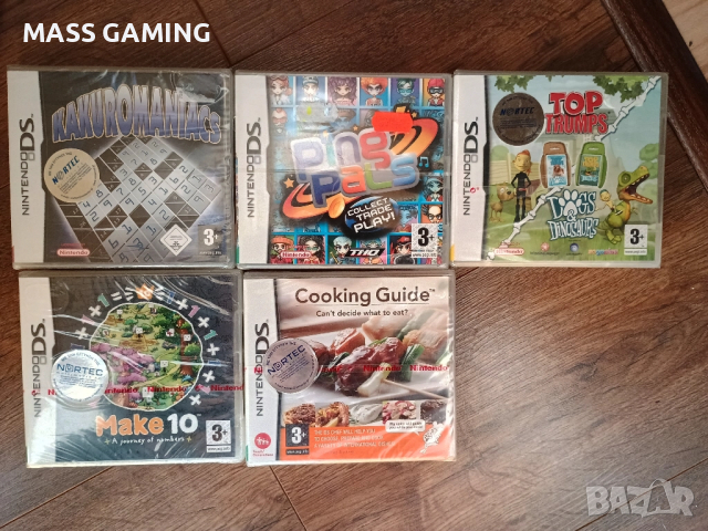 ЧИСТО НОВИ NINTENDO DS ИГРИ, снимка 1
