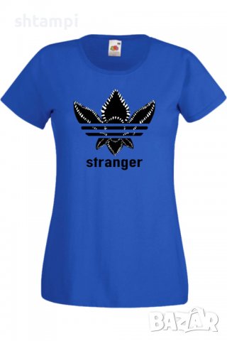 Дамска Тениска Stranger Adidas,Филм,Сериал,адидас,ADIDAS, снимка 4 - Тениски - 37314458