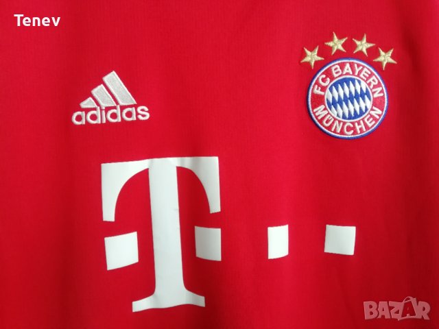 Bayern Munich 2015/2016 Adidas оригинален екип тениска фланелка и шорти къси гащи Байерн Мюнхен S, снимка 5 - Спортни дрехи, екипи - 43173050