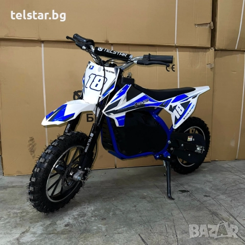 Детски електрически кросов мотор тип KTM TELSTAR 1200W 36V 12Ah нов модел 