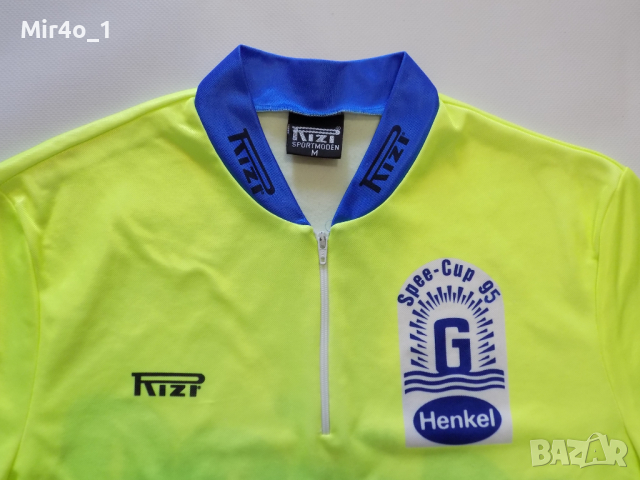 вело джърси rizi тениска горнище шосейно колоездене оригинално мъжко M, снимка 3 - Спортни дрехи, екипи - 44865158