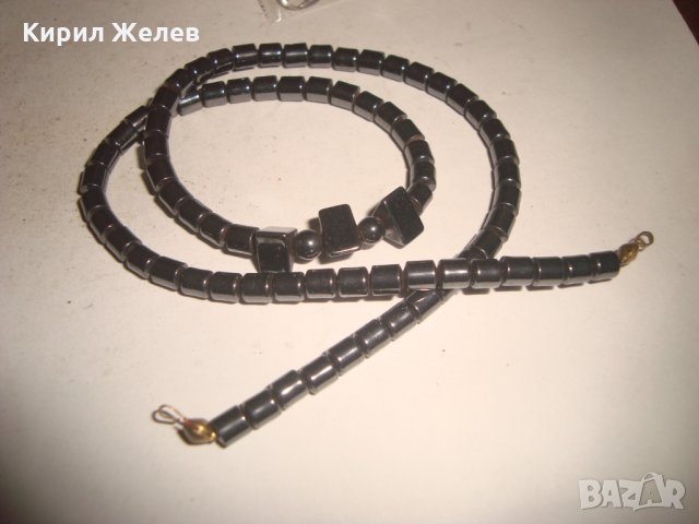 АРТ ХЕНД-МЕЙД КОЛИЕ от ХЕМАТИТ 6336, снимка 5 - Колиета, медальони, синджири - 32239666