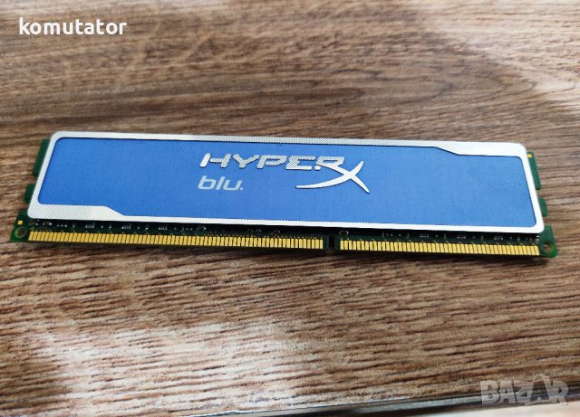 RAM 8GB DDR3 Kingston HyperX blu, снимка 1 - RAM памет - 43854921