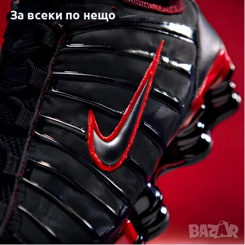 Nike Shox TL Мъжки Маратонки С Кутия👟Мъжки Спортни Обувки Черно и Червено Код S411, снимка 3 - Маратонки - 53265661