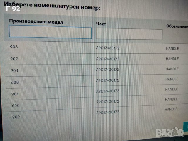 A9017430172**NEU**MERCEDES-BENZ**ДРЪЖКА**, снимка 4 - Части - 32673818