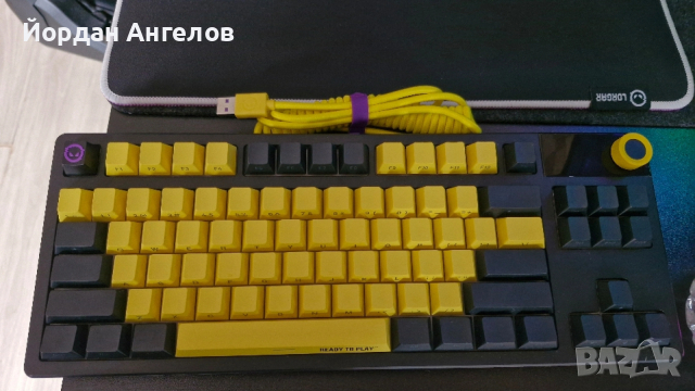 Клавиатура Lorgar KBP70TKLW , снимка 3 - Клавиатури и мишки - 53120637