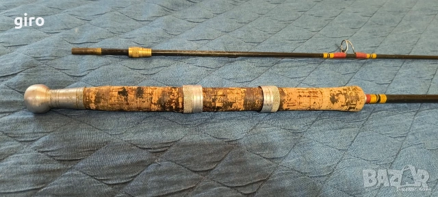 Ретро пръчка"Златна костенурка" 200см. made in France , снимка 8 - Въдици - 53507439