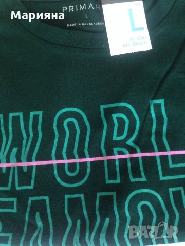 нова мъжка тениска Л , снимка 3 - Тениски - 28342989