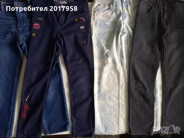 Дънки или панталон 134см, снимка 5 - Детски панталони и дънки - 35179262