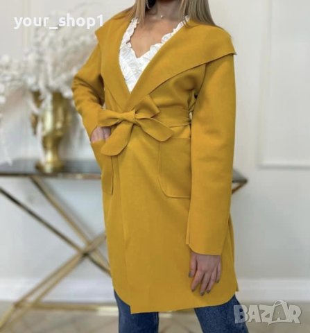 Дамско есенно тънко палто 