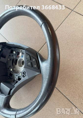 Волан БМВ Е83/ E87 / E90 / E91 / E92 / E93 кожен, снимка 2 - Части - 51855719