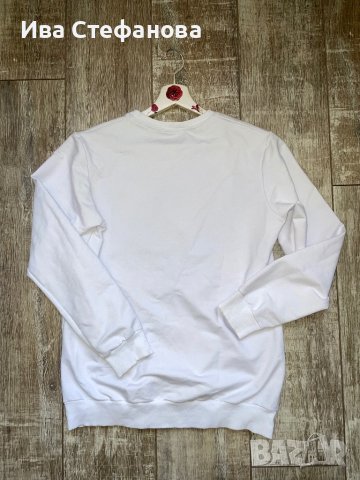Уникална нова  бяла блуза Teddy bear MOSCHINO Moschino, снимка 6 - Блузи с дълъг ръкав и пуловери - 43057226